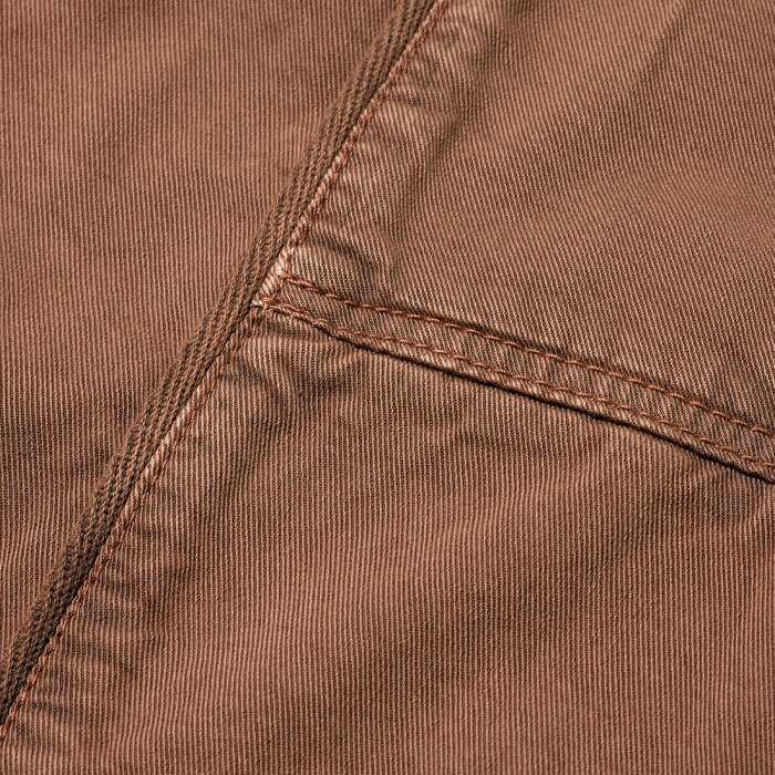 Faded, worn in and supremely cool, this cotton-blend twill fabric is washed for a relaxed look. Cotton tapes frame the trouser adding tonal, cargo-inspired detailing.