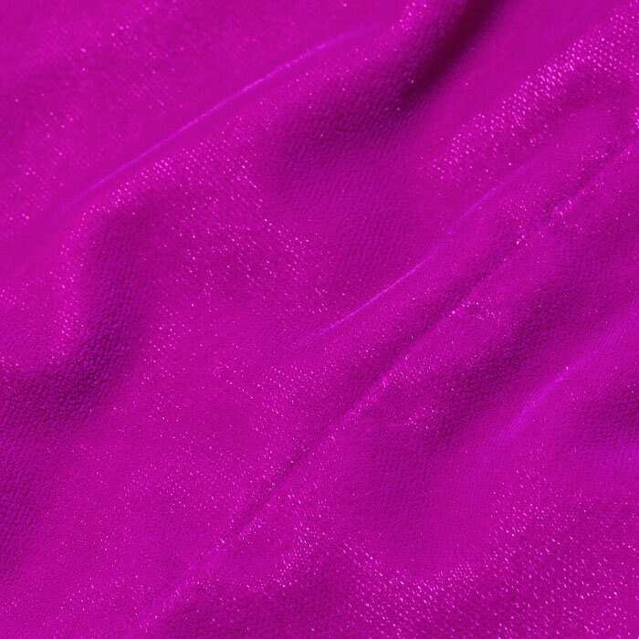 Luxe drapey velvet in a vibrant pop purple hue, this fluid fabric is a true statement.
 